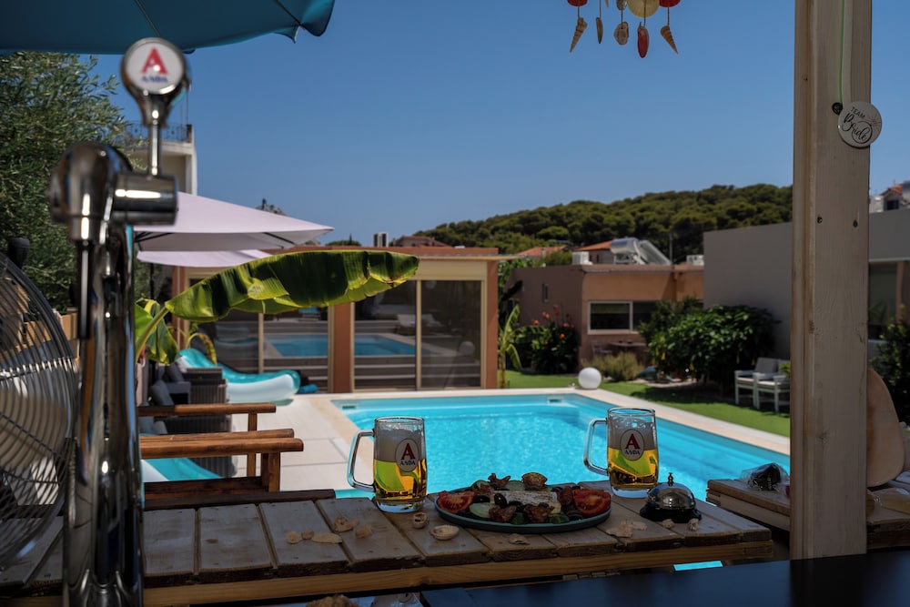 Modular Bungalows With Heated Pool Artemis Greece — Artemida — photo 3