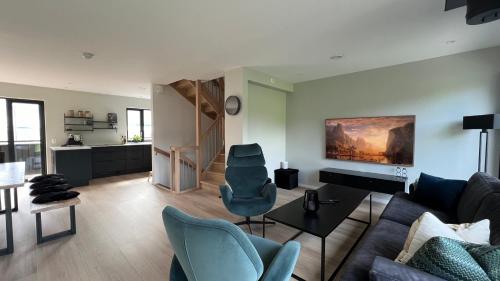 The view by Granåsen Nordic Ski World Championships in Trondheim, Norway