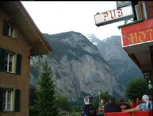 Hotel Hornerpub in Lauterbrunnen, Switzerland
