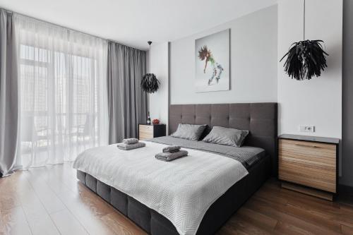 Grey Apartment — 4-Star Luxury Hotel in Odessa, Ukraine