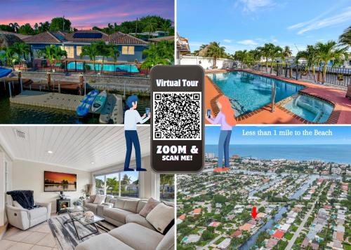 Casa by The Cove 3 bedroom 2 bath plus Office Intracoastal Front with Heated Pool and Spa — 4-Star Luxury Hotel in Deerfield Beach, United States