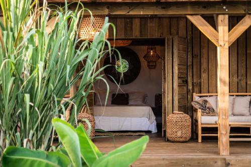 Ecolodge Anacardier cabanon luxe pleine nature in Saint-Francois, Guadeloupe