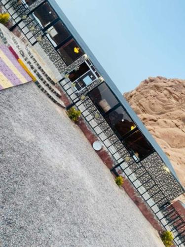 Mountain star in Unknown City, Jordan