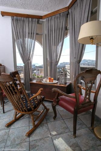 Villa Anna with Panoramic Sea Views — 4-Star Luxury Hotel in Fira, Greece