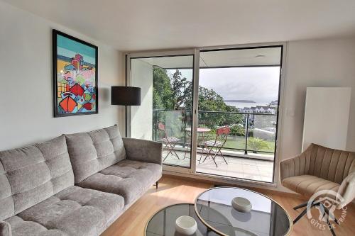 Face a tome in Perros-Guirec, France