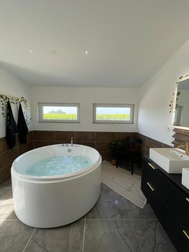 Bulles & Vignes SPA Balnéo pet-friendly hotel Mouzillon