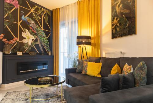 Hanza Tower Golden Heaven Apartment in Szczecin, Poland