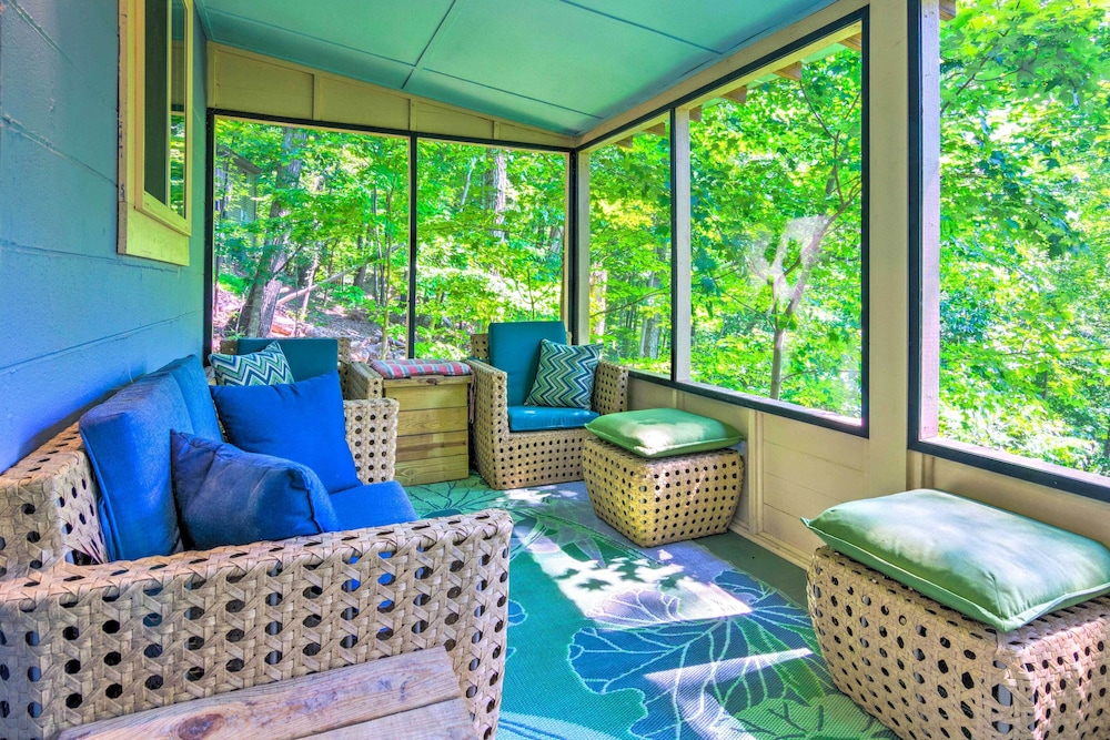 Mtn View Gem in Lake Lure with Game Room and Fire Pit - photo 16