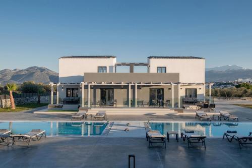 Pura Vida Villa 2 Heated Pools Hot Tubs & Sauna by Thinkvilla — 4-Star Luxury Hotel in Panormos, Greece