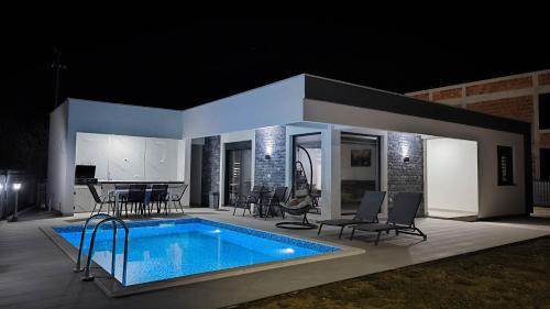 Poolside Idyll in Bar, Montenegro