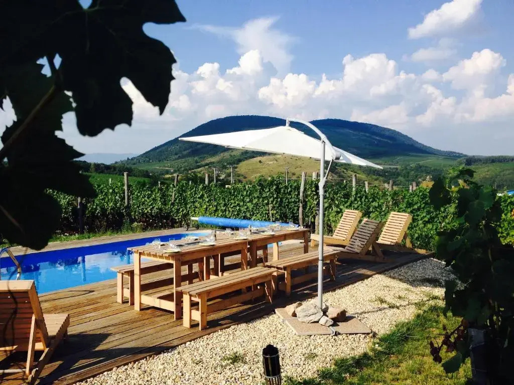 Csernus Doki bor grillterasza és bungallói in Eger, Hungary