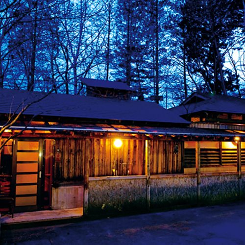 Kusatsu Onsen Sen in Kusatsu, Japan