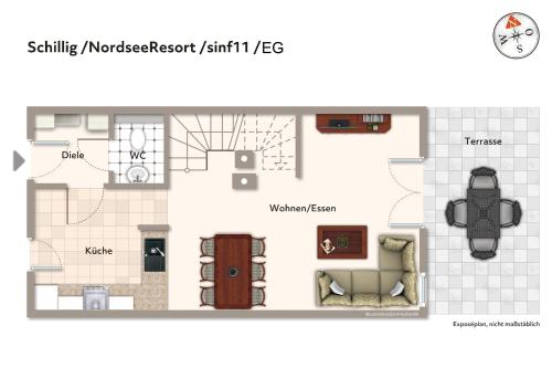 Nordsee Ferienpark 11 — hotel in Schillig