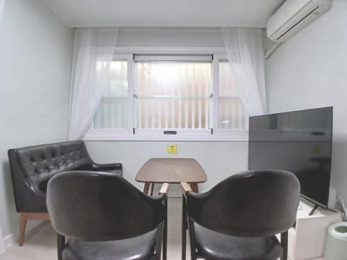 Hongdae with in Seoul, South Korea