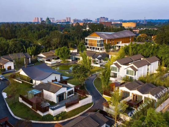 Qingshen Zhuli courtyard in Leshan, People's Republic of China