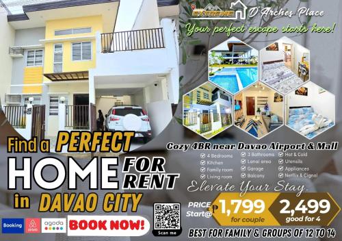 Cozy 4BR Diamond near Airport D'Arches Place — 4-Star Luxury Hotel in Davao, Philippines