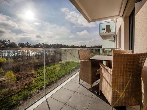 Dünenresidenz Prora Ferienwohnung mit Meerblick 1 Schlafzimmer und Balkon NP 421 — 4-Star Luxury Hotel in Ostseebad Binz, Germany