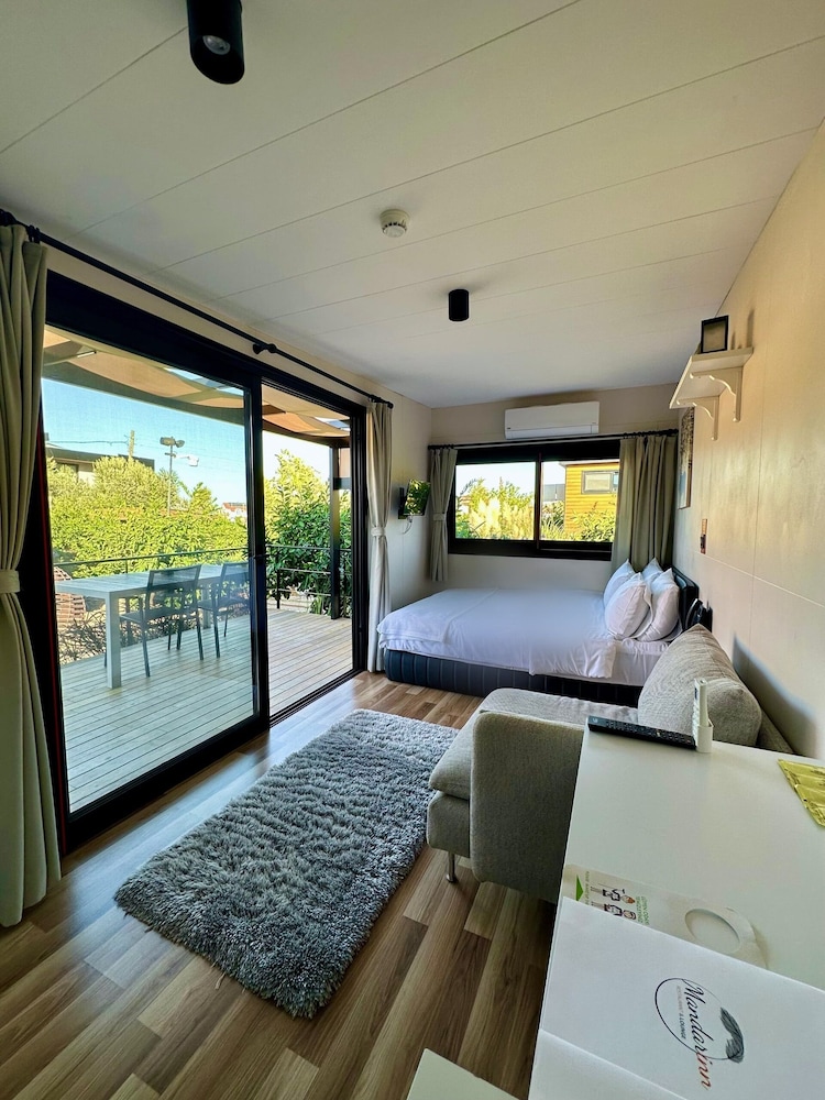 Tiny Town Kuyucak in Karaburun, Turkey