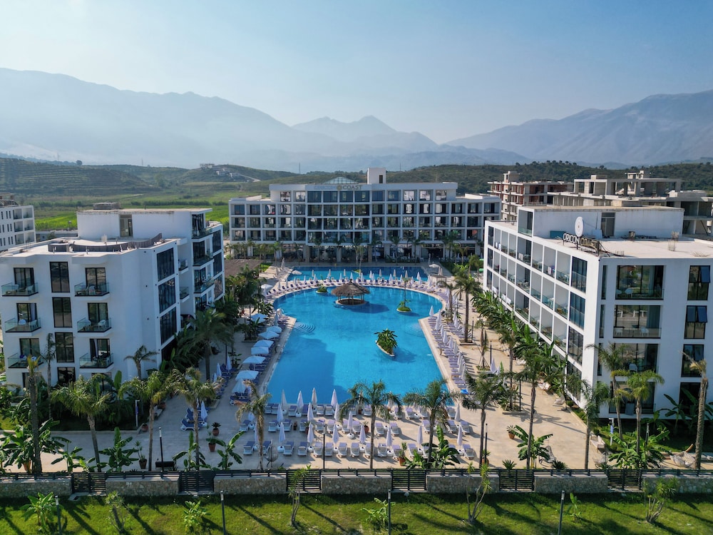 Oricon Coast in Orikum, Albania