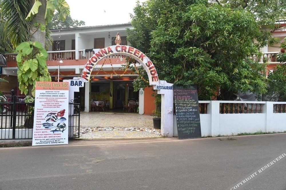Mayonna Creek Side in Baga, India