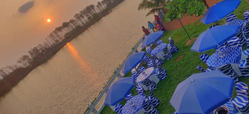Serene Lake Resort in Varkala, India