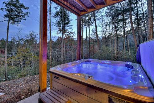 A Starry Night Brand new cabin nestled in the Aska Adventure Area — 4-Star Luxury Hotel in Blue Ridge, United States