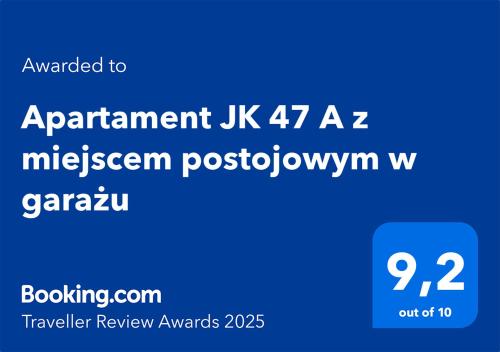 Apartament JK 47 A z miejscem postojowym w garażu — 4-Star Luxury Hotel in Warsaw, Poland