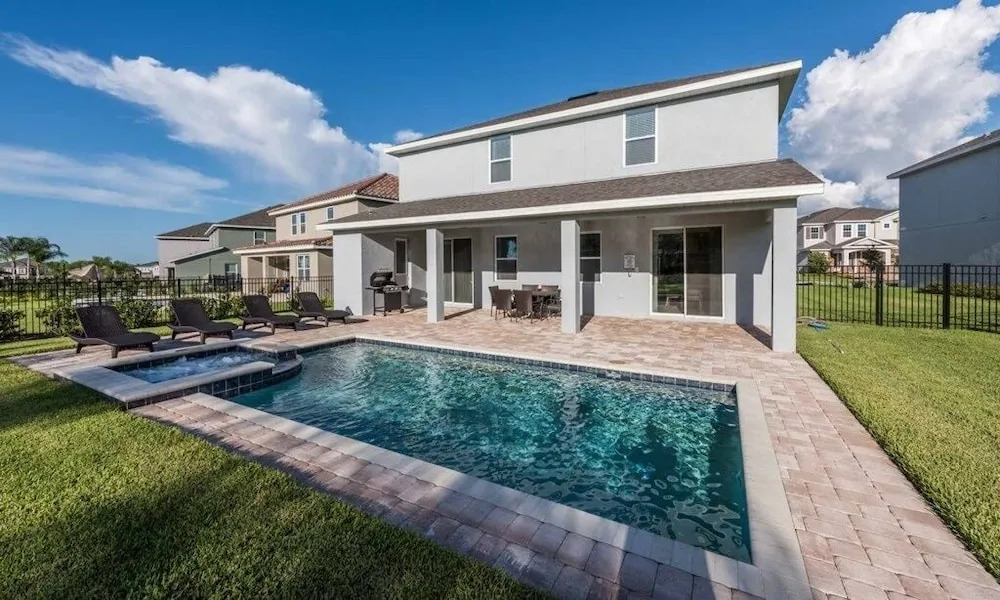 9 Bed Pool Home with Game Room Gated Resort 9 Bedroom Home by Redawning - featured photo