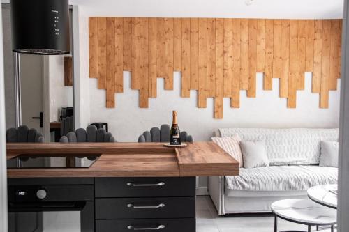 Studio Cabine Au Loup Blanc Avec Vue Mont Blanc — Saint Gervais Les Bains