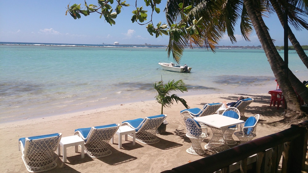 Village on the Beach in Boca Chica, Dominican Republic