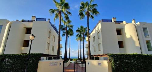 Beachfront Luxury Complex Views Pool Garden Elviria in Marbella, Spain