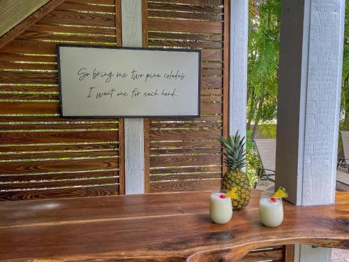 Two Pina Coladas in Holmes Beach, United States