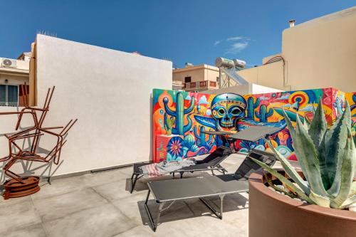 ARTROCK Experience Nirvana Loft Gallery 48mq Hermoupoli — 4-Star Luxury Hotel in Ermoupolis, Greece