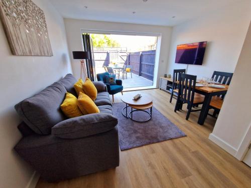 Sea Aster in Christchurch, United Kingdom