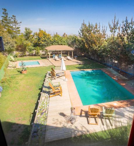 Cabaña en Tunquén con parrilla fogón piscina y bosque in Unknown City, Chile