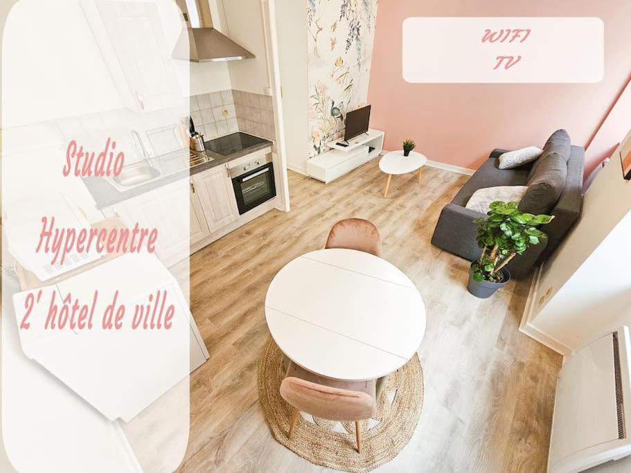 Studio Terrasse Hypercentre Wifi Tv — Saint Etienne