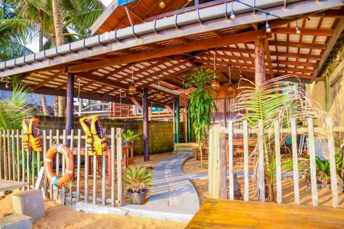 Anju Beach in Galle, Sri Lanka