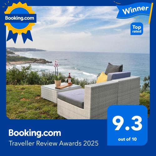 Palm Cove 10 Thira Santorini best view over Thompsons Beach — 4-Star Luxury Hotel in Ballito, South Africa