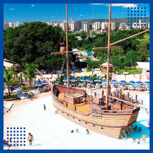 Hotel Spazzio diRoma GRATIS entrada Acqua e Splash Caldas novas in Caldas Novas, Brasil