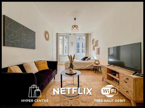 O Centre Chaleureux Fibre Netflix — hotel in Montargis
