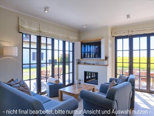 Reetland am Meer LuxusPlus Reetdachvilla mit 4 Schlafzimmern und Kamin G10 in Dranske, Germany