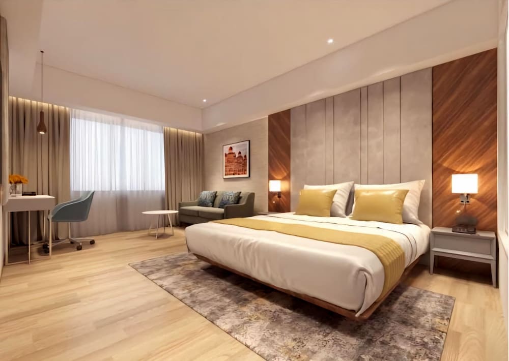 The Central Park in Gwalior, India