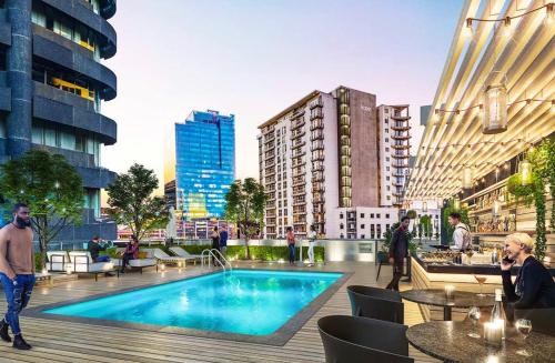 Chic Deluxe Studio at Thibault Square - last minute hotel in Cape Town