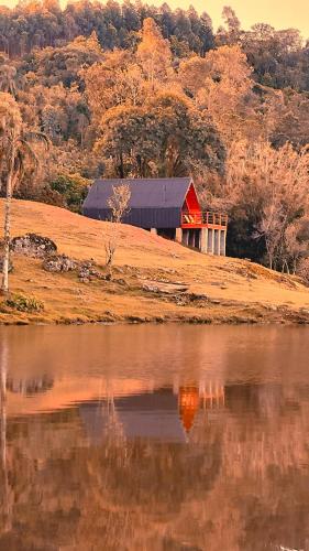 Cabana Água Cabanas Recanto do Lago in Nova Petropolis, Brasil