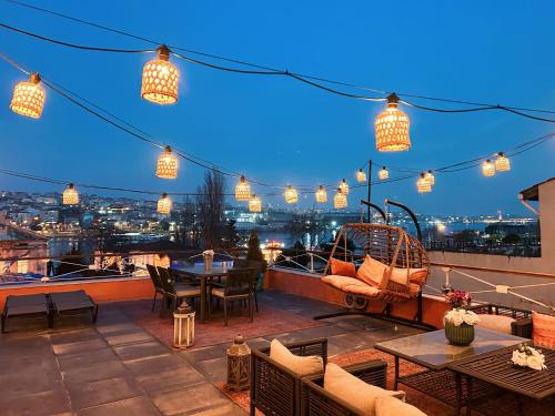Waterfront Villa by the Tram Private Terrace with Dome & Golden Horn View in Fatih — 4-Star Luxury Hotel in Istanbul, Turkey