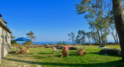 Villa ile Vierge Crozon Nature mer site classé in Crozon, France