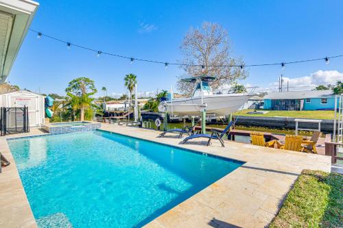 Spacious Canalfront Home with Pool about half Mi to Beach — 4-Star Luxury Hotel in Hudson, United States