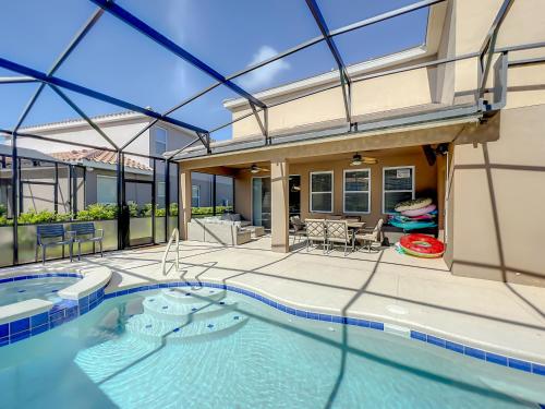 Solterra Resort Davenport FL Clubhouse Area 7 Bedroom 6 Bath Home with Private Pool Spa Lazy River 20 min from Disney - photo 66