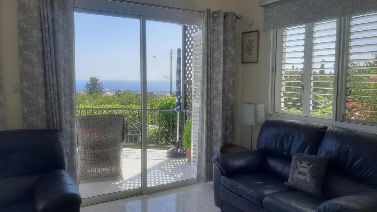 Villa Best Holiday breathtaking sea views amazing garden private pool BBQ next to CORAL BAY Lower Peyia Paphos