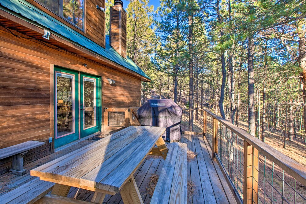 Family Cabin with Hot Tub 1 Mi to Angel Fire Resort - photo 16